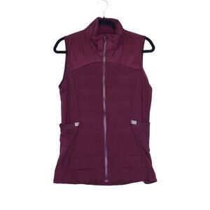 lululemon athletica Maroon Puffer Vest